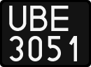 License plates of Poland, 1976 year system