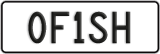 License plate of New Zealand, Vanity Plates