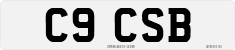 License plate of the United Kingdom, 1983 year system