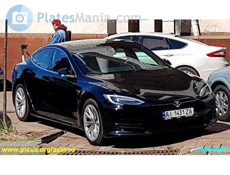 AI 1431 ZA, Tesla Model S