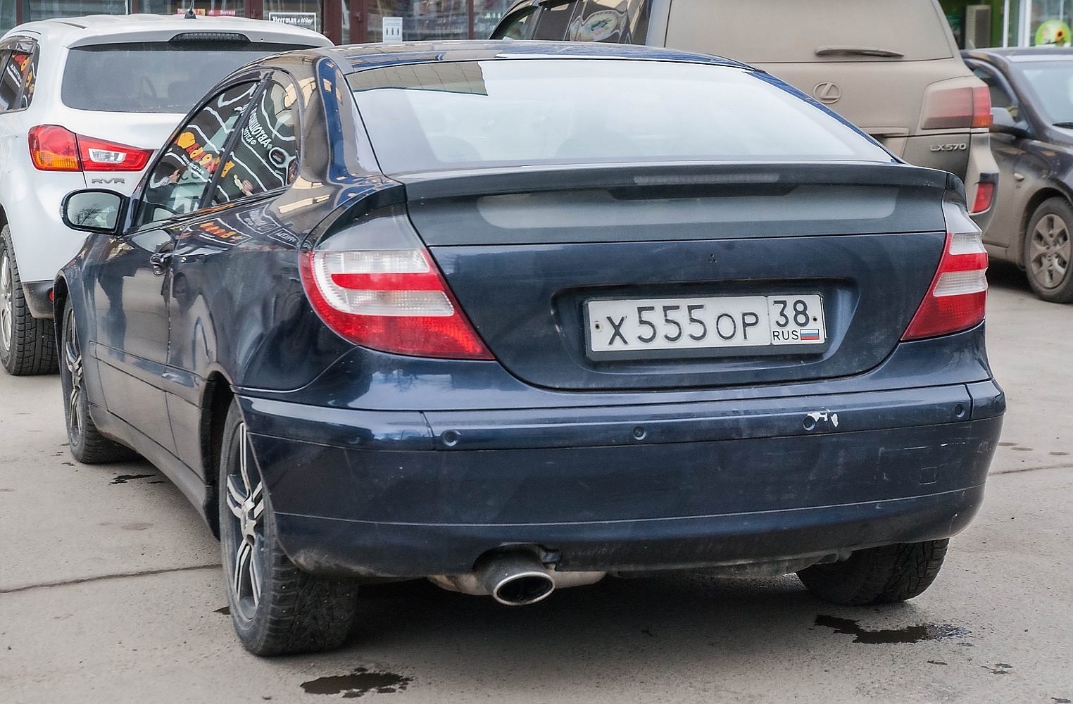 х 555 ор 38, Mercedes-Benz C-Klasse 2nd gen Sportcoupe (CL203), 2000–2008