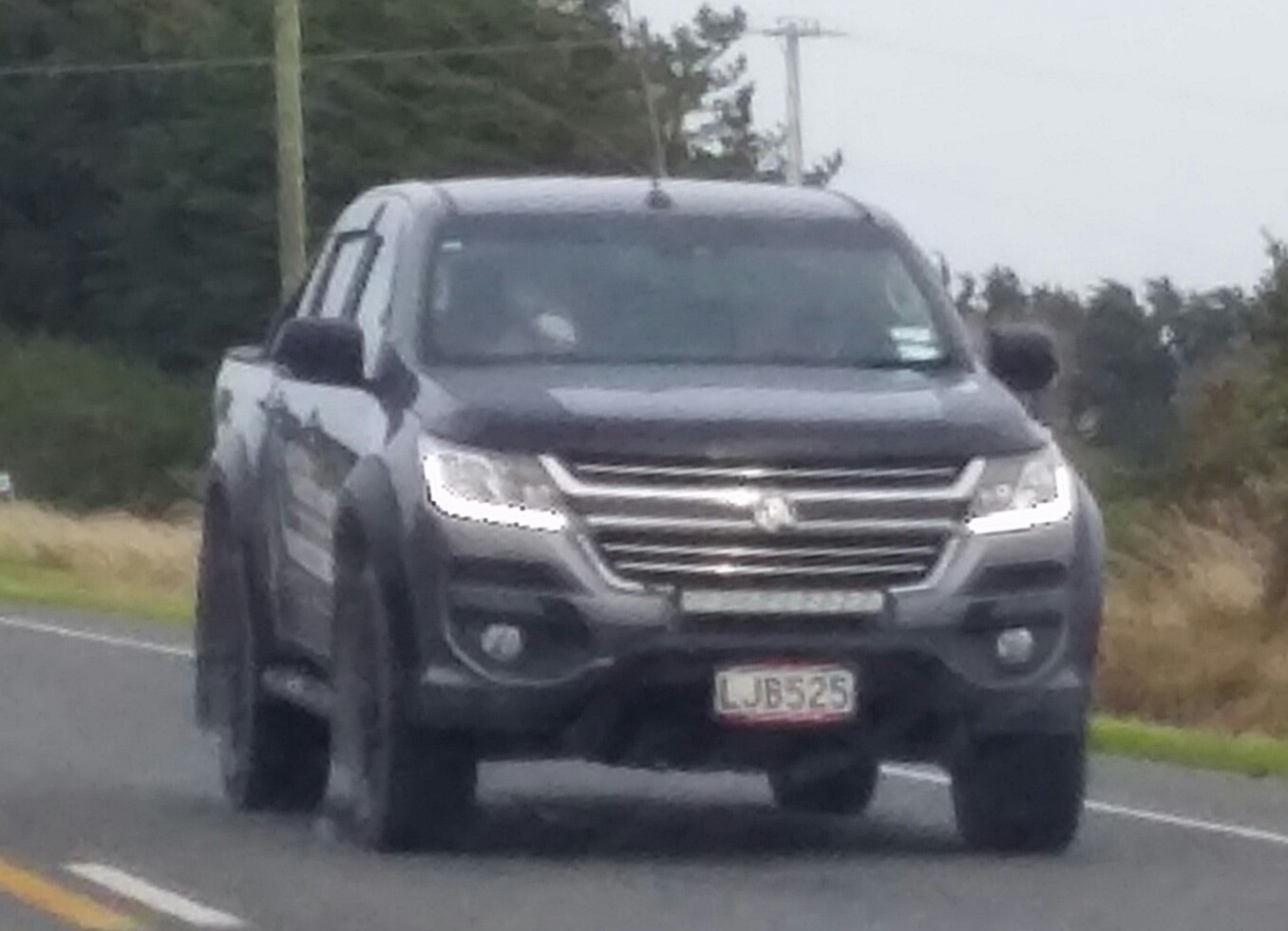 LJB525, Holden Colorado 2rd gen Pickup (RG), facelift, 2016–2020