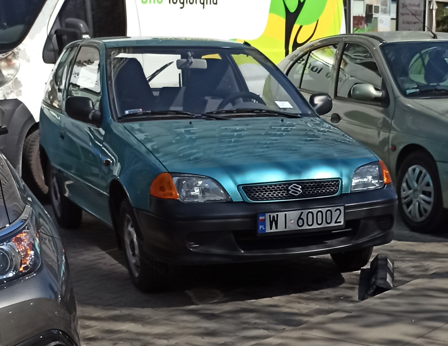 WI 60002, Suzuki Swift 2nd gen 3-door Hatch (SF), facelift, 1996–2004