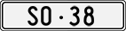 License plate of Switzerland, Cars