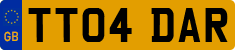 License plate of the United Kingdom, 2001 year system