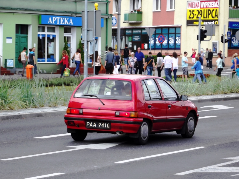 PAA 9410, Daihatsu Charade 3rd gen 5-door Hatch (G100), 1987–1994