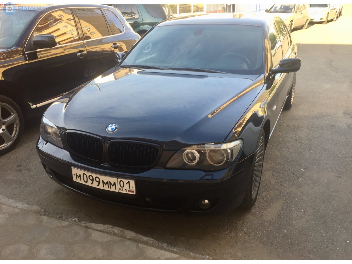 м 099 мм 01, BMW 7 Series 4th gen (E65–E68), facelift, 2005–2008