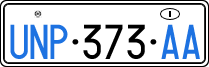 License plate of Italy, Diplomatic