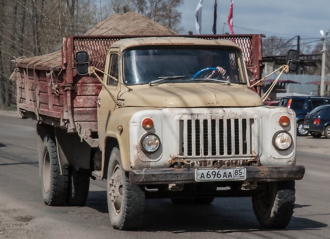 а 696 аа 85, GAZ 52/53 САЗ-3507, 1984–1992