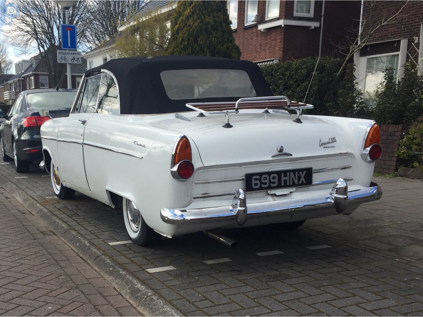 699HNX, Ford Consul 2nd gen Carbodies Convertible (204E/205E), 1956–1962