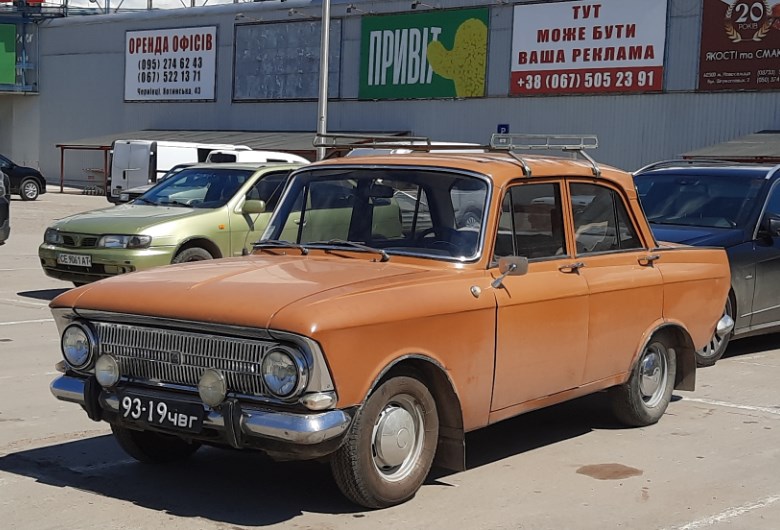 9319 ЧВГ, Izh Москвич-408/412 (Moskvich-408/412) 412ИЭ, 1970–1982