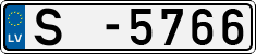 License plate of Latvia, Trailers