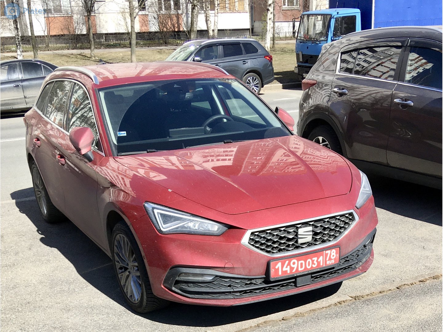 149 D 031 78, SEAT León 4th gen SportsTourer (KL8), 2020–