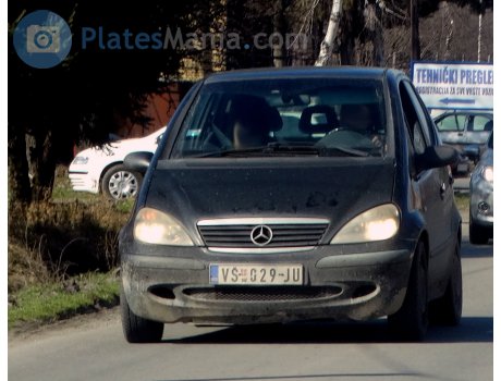 VŠ 029-JU, Mercedes-Benz A-Klasse