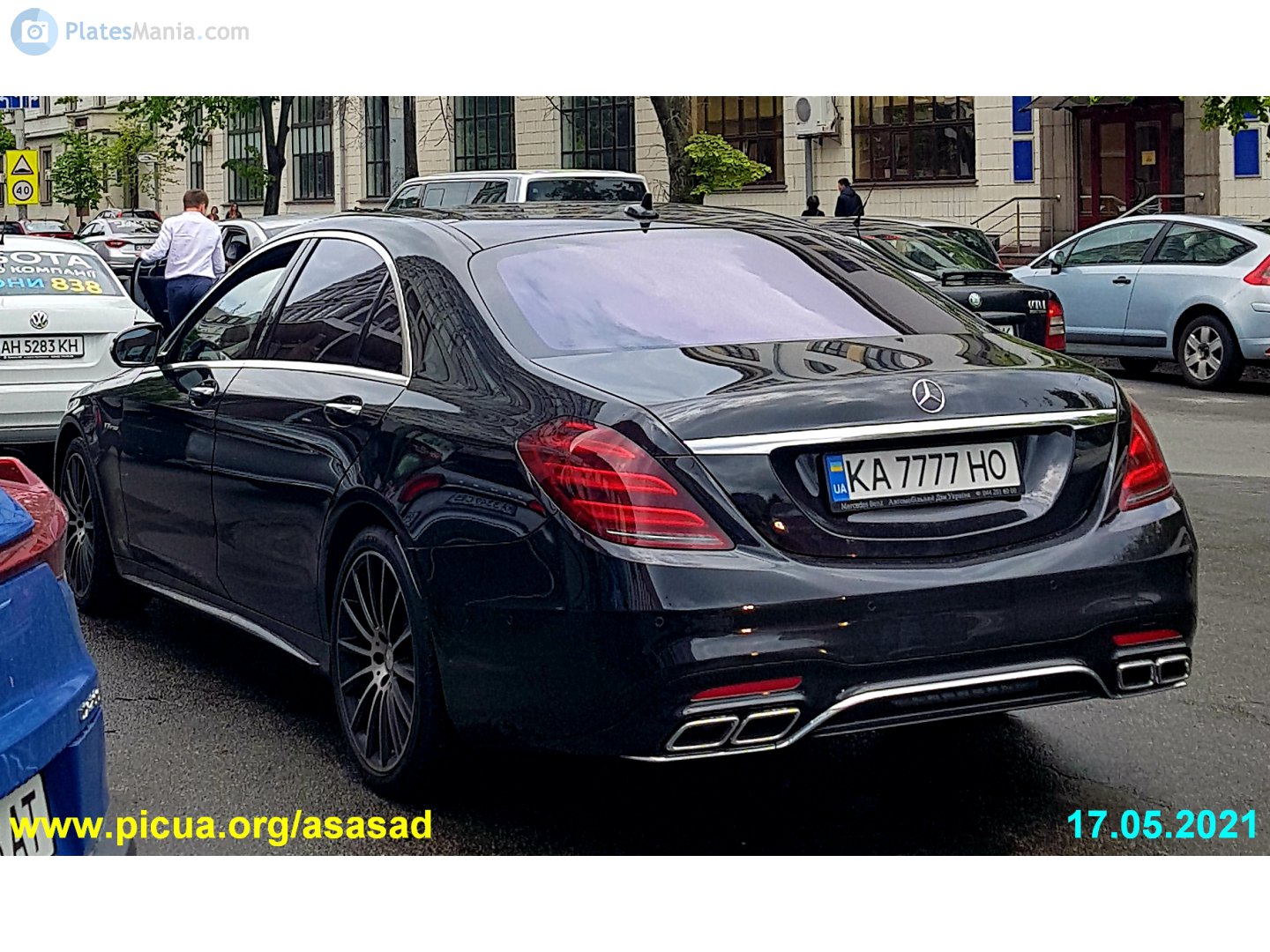 KA 7777 HO, Mercedes-Benz S-Klasse 8th gen Sedan (W222/V222), 2013–2020