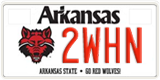 Arkansas, Specialty plates (AB XXXX / XXXXX)