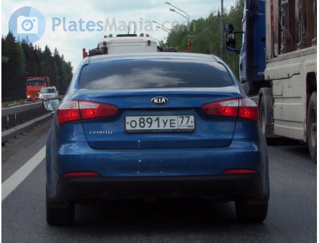 о891уе77, Kia Cerato