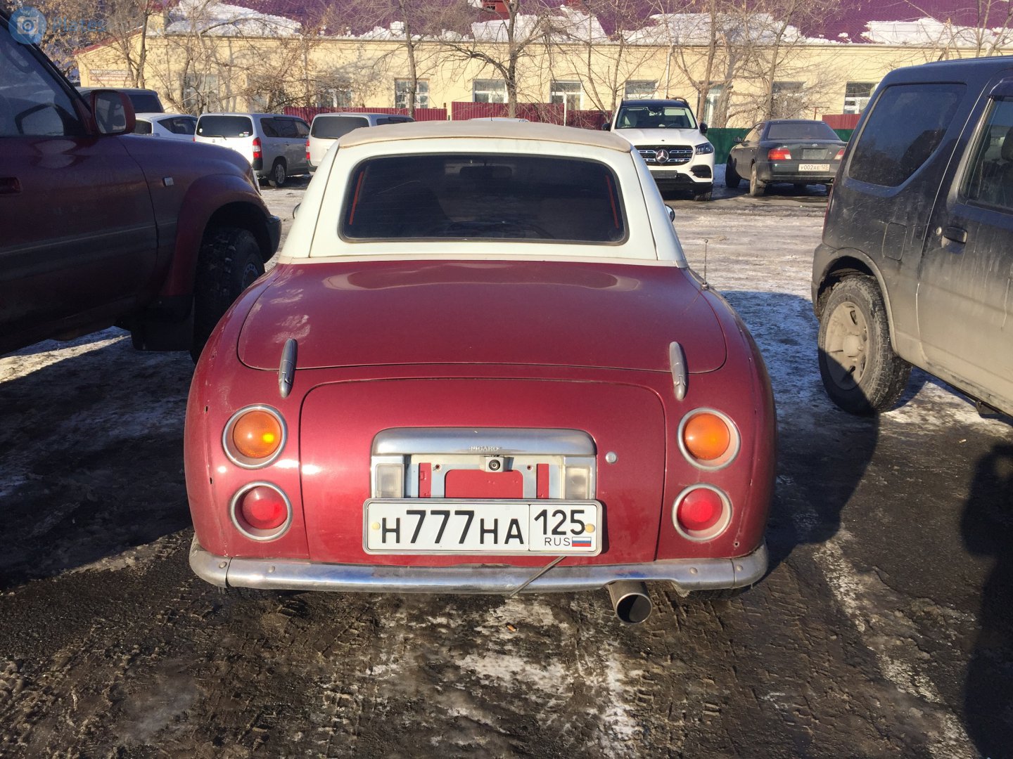н 777 на 125, Nissan Figaro 1st gen (E-FK10; JP-market), 1991