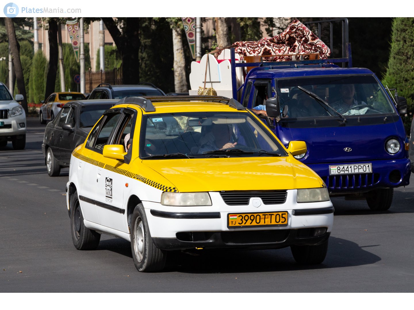 3990TT05, Iran Khodro Samand 1st gen (X7), 2001–2022