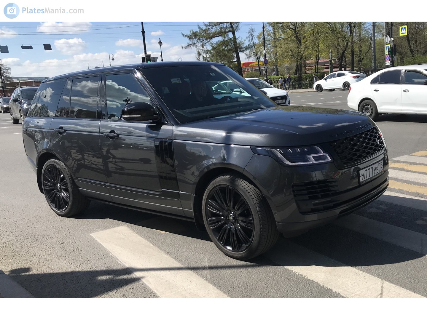 м 777 мв 78, Land Rover Range Rover 4th gen (L405), facelift, 2017–2022
