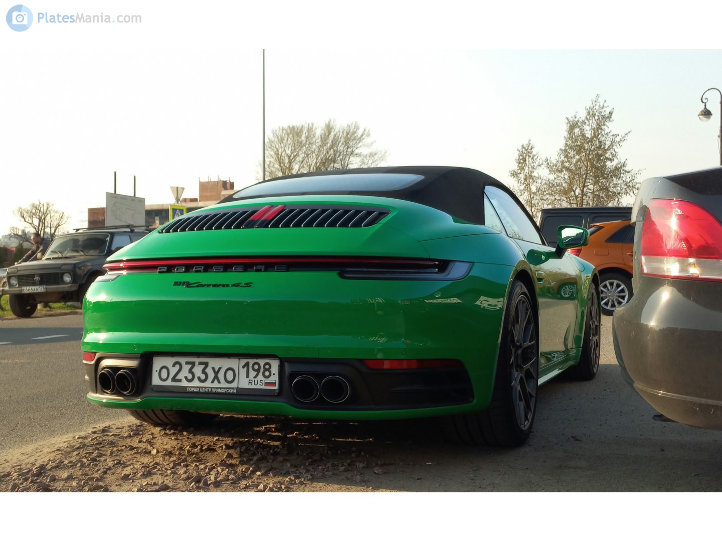 о 233 хо 198, Porsche 911 8th gen Cabrio (992.1), 2019–2024