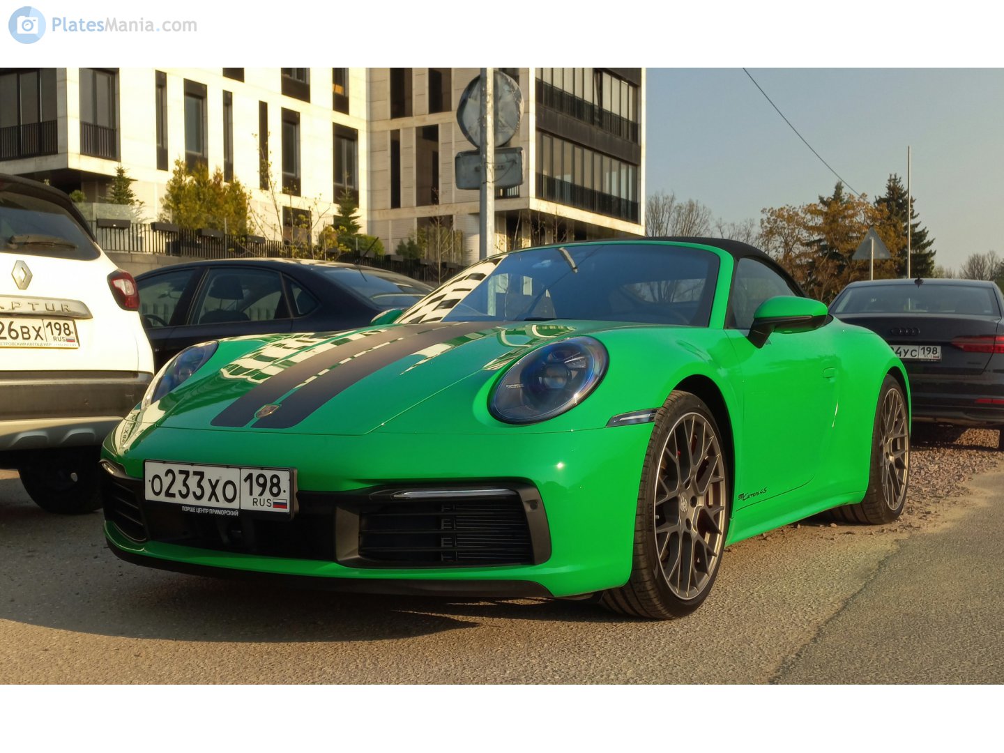 о 233 хо 198, Porsche 911 7th gen Cabrio (991.1), 2011–2017