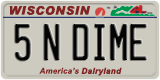 Wisconsin, Vanity Plates