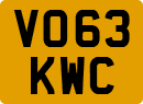 License plate of the United Kingdom, 2001 year system