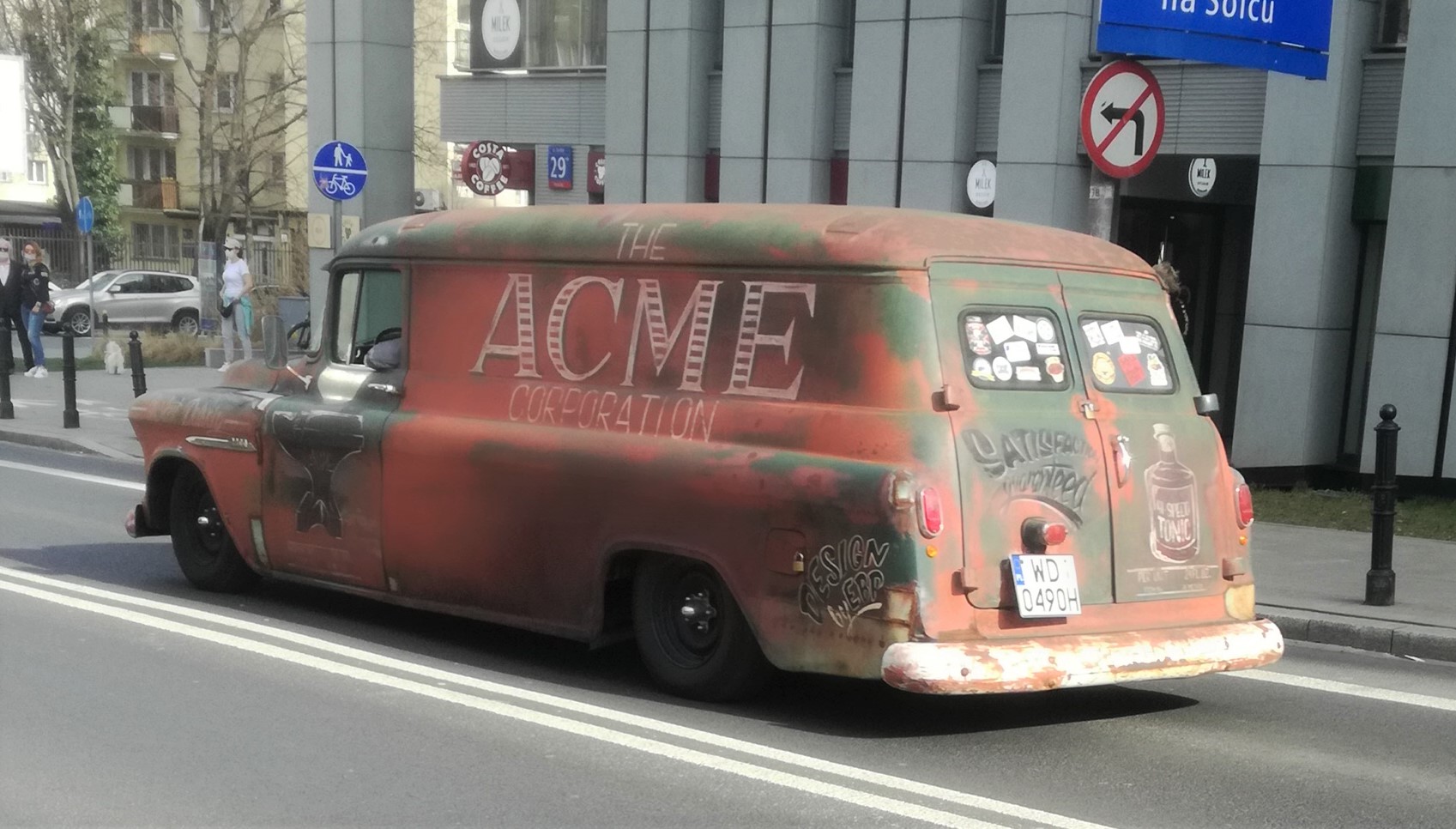 WD 0490H, Chevrolet Task Force Light-Duty 3000 Panel Van (A-body), 1955–1957