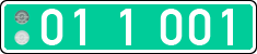 License plate of Lithuania, Diplomatic