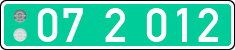 License plate of Lithuania, Diplomatic