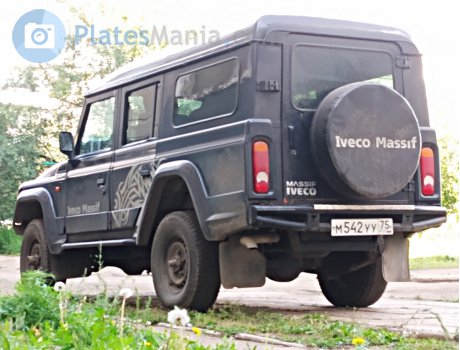 м542уу75, Iveco Massif