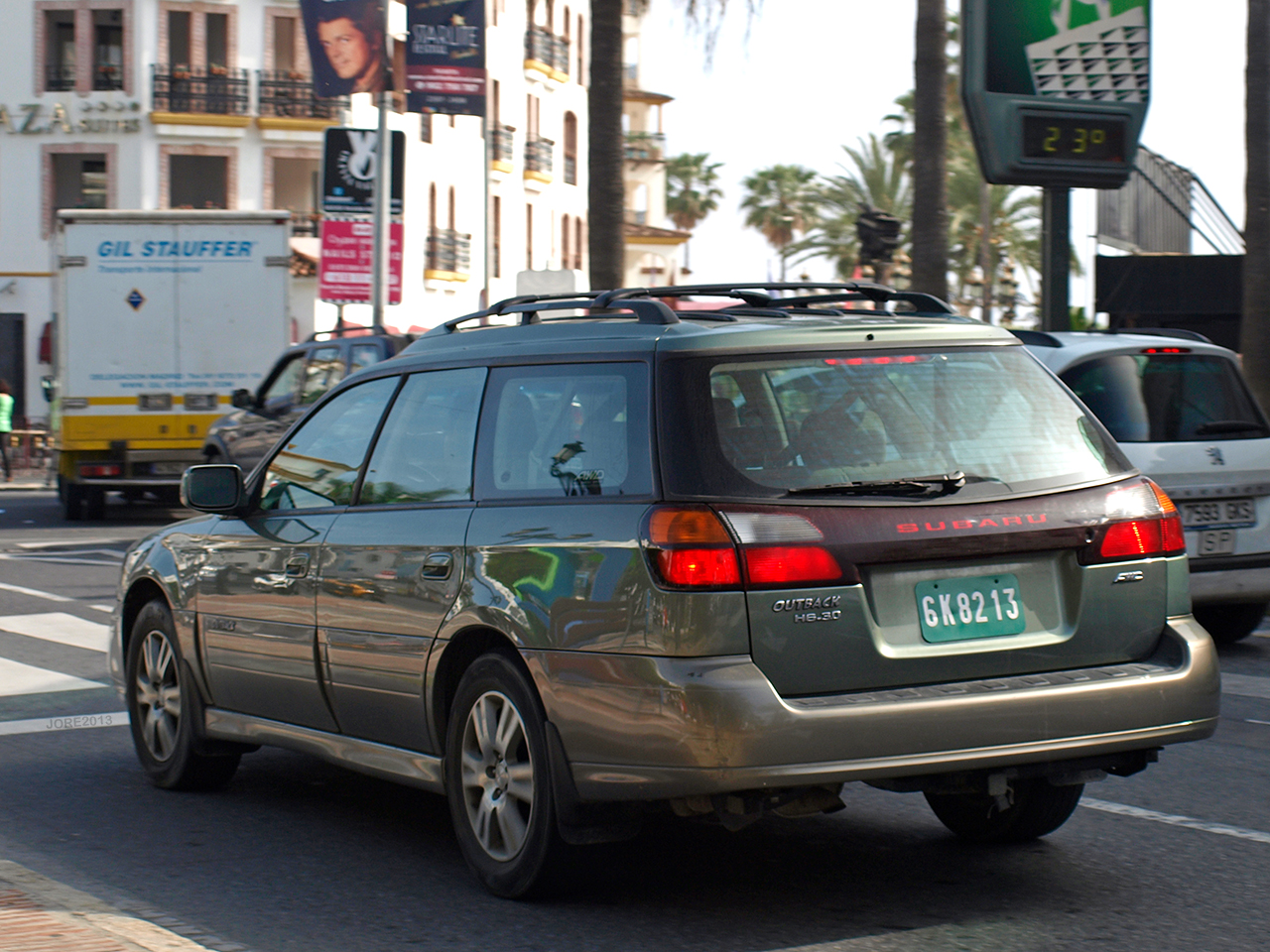 6 K 82 13, Subaru Outback 2nd gen Wagon (BH), 1999–2003