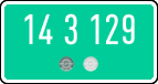 License plate of Lithuania, Diplomatic
