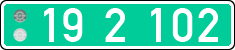 License plate of Lithuania, Diplomatic
