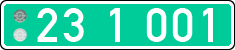 License plate of Lithuania, Diplomatic