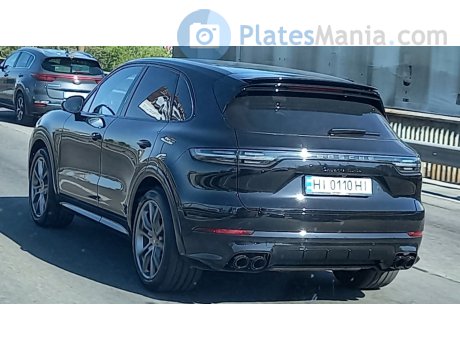 HI 0110 HI, Porsche Cayenne