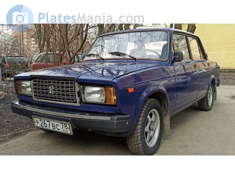 р267вс78, Lada (VAZ) 2107
