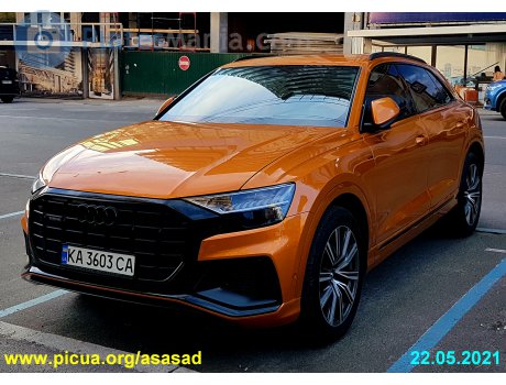 KA 3603 CA, Audi SQ8