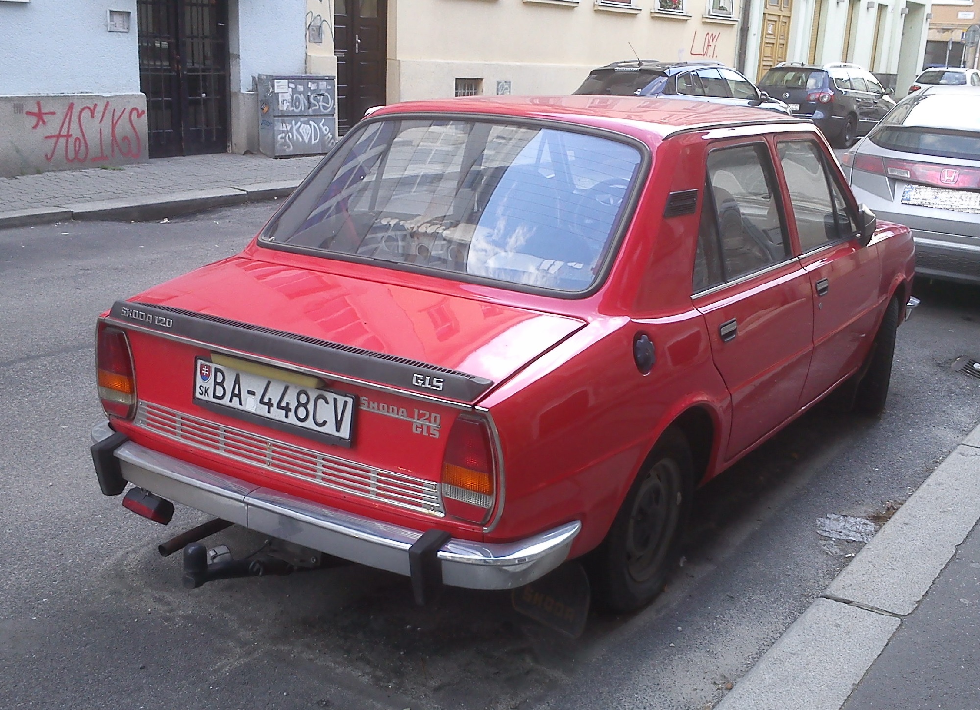 BA-448CV, Skoda 120 1st gen 120GLS, 1980–1982