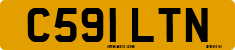 License plate of the United Kingdom, 1983 year system