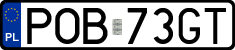License plates of Poland, Regular car plates