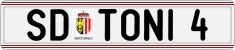 License plate of Austria, Vanity Plates