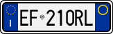 License plate of Italy, Cars (1994 year series)