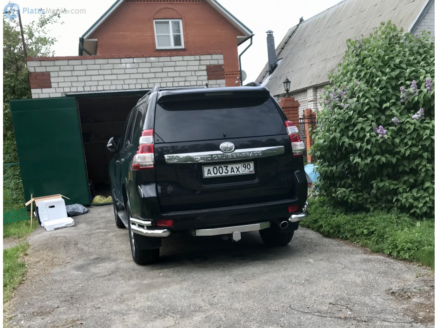 а 003 ах 90, Toyota Land Cruiser Prado 4th gen 5-door SUV (J150), 1st facelift, 2013–2017
