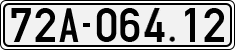 License plate of Vietnam, Cars