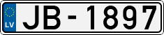 License plate of Latvia, Regular car plates