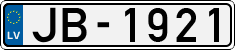 License plate of Latvia, Regular car plates