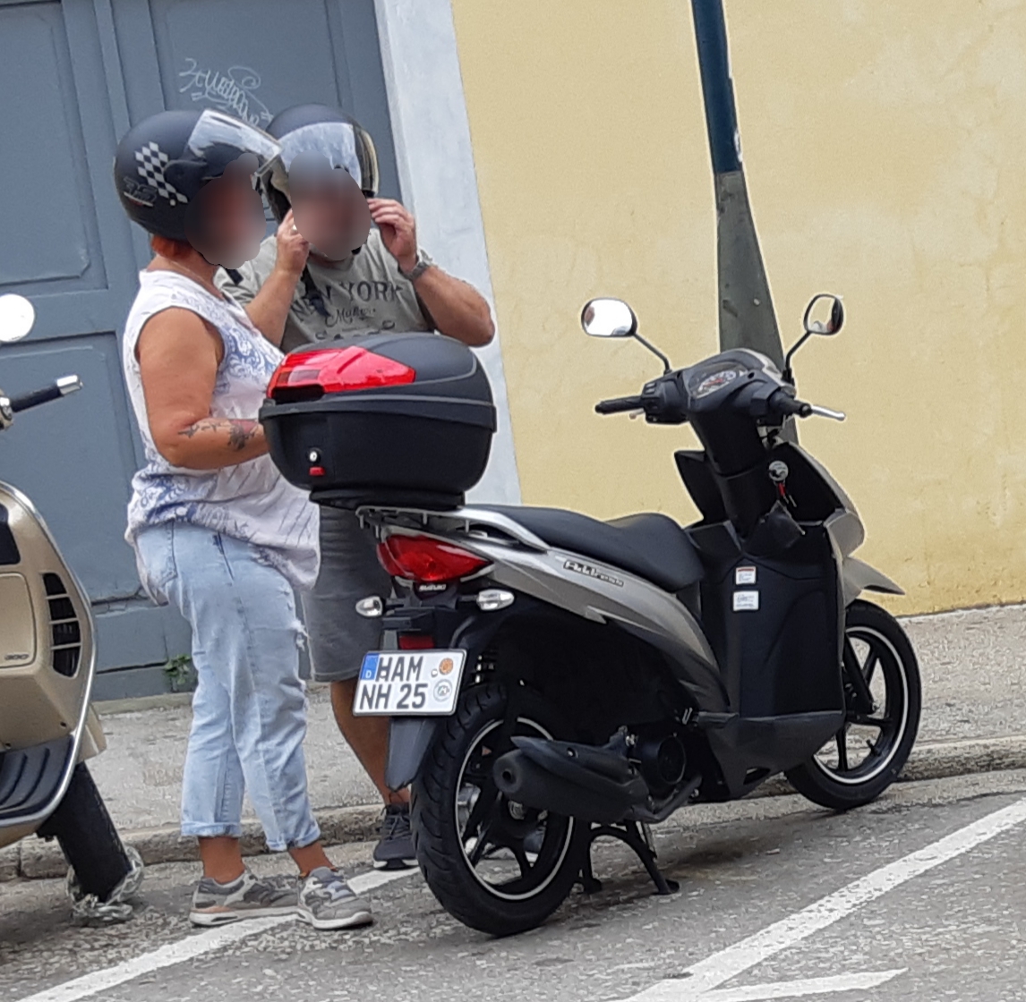 HAM NH 25, Suzuki Address 