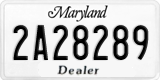 Maryland, Dealer (1A23456)